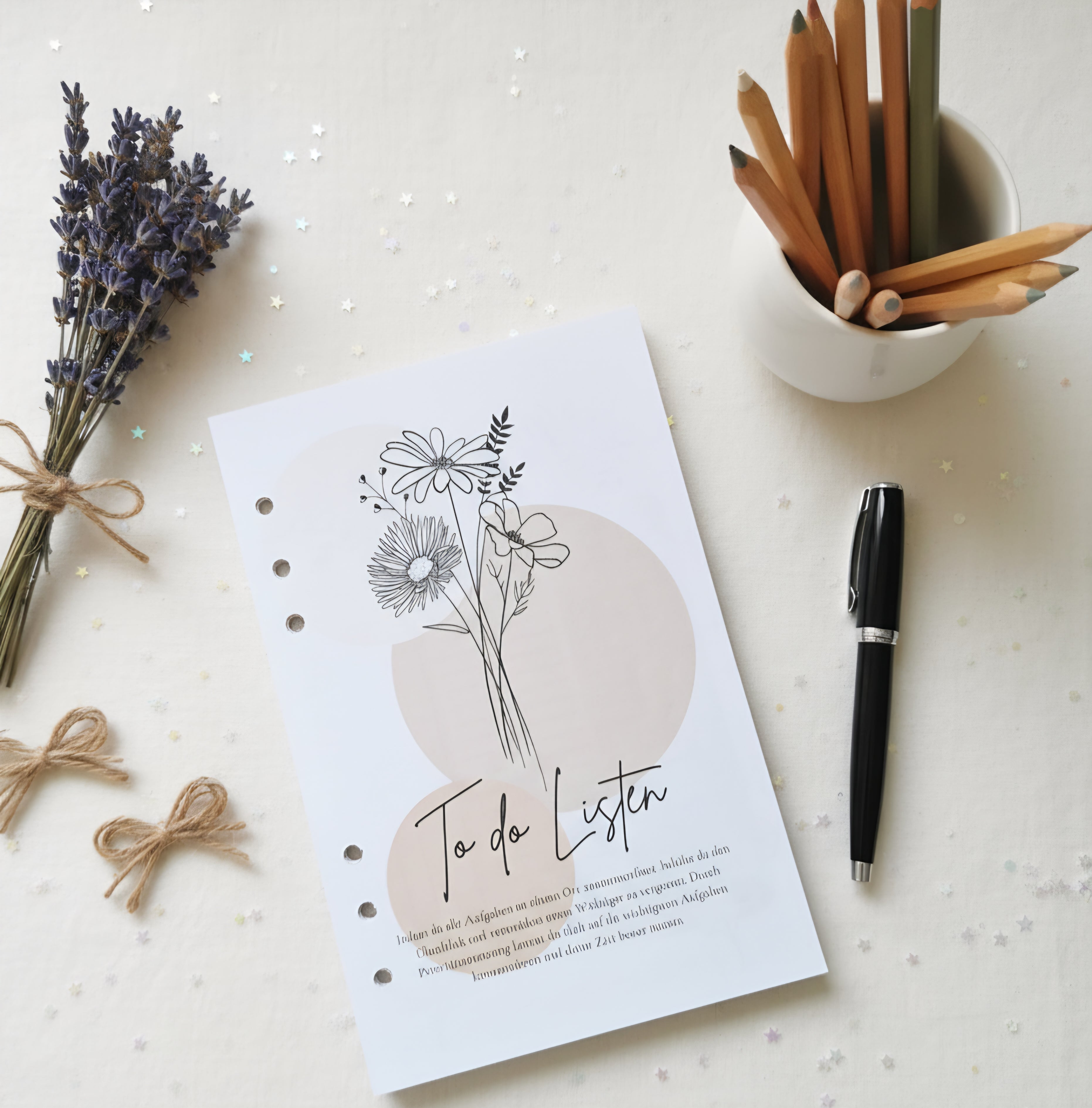 Jedes To-do hat seinen Platz