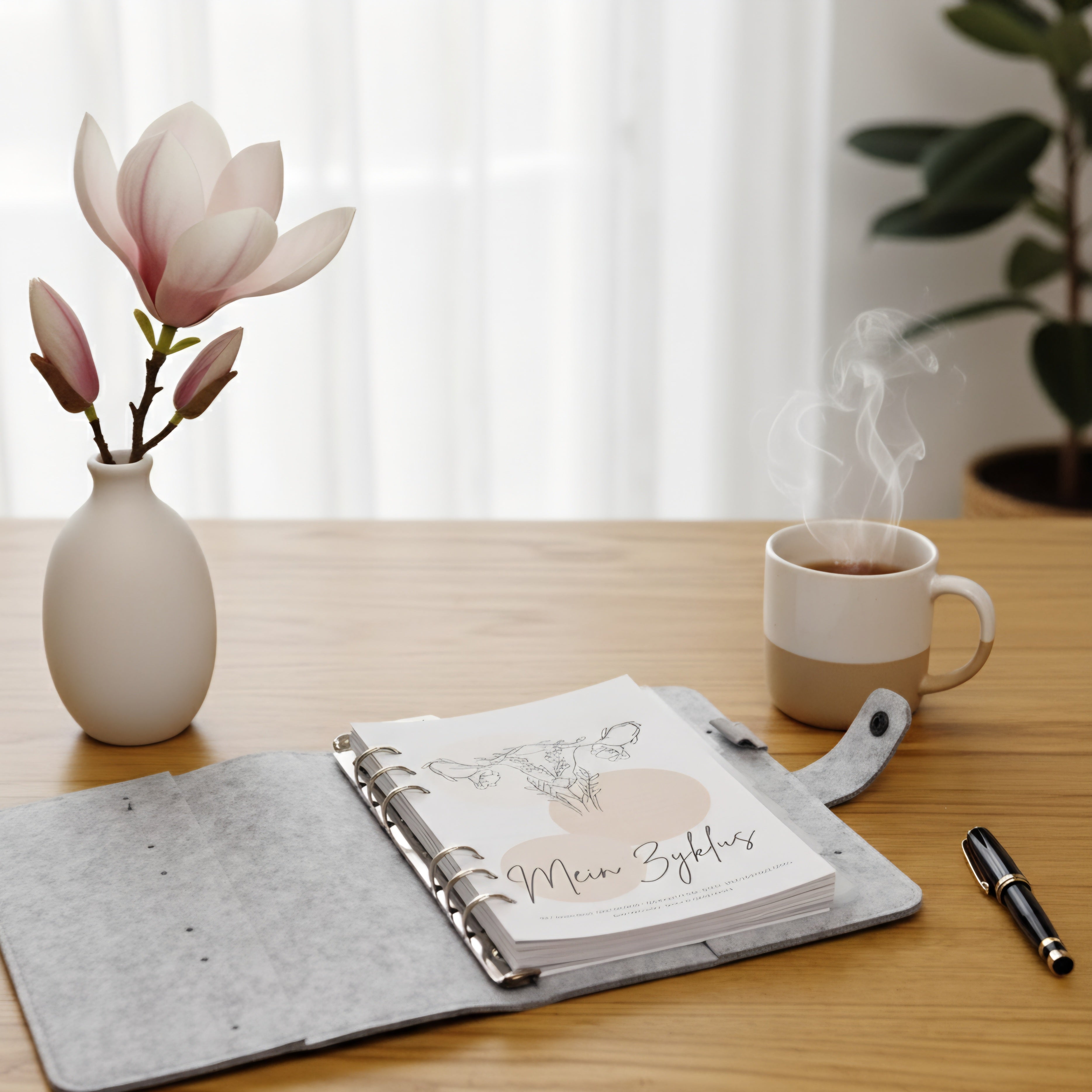 Ganzheitlicher Zyklus-Planer – dein Journal für mehr Leichtigkeit & Selbstfürsorge im Mama-Alltag