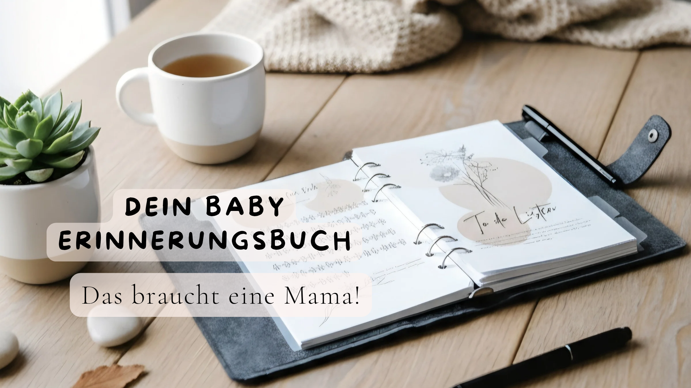 Das Baby-Erinnerungsbuch, das Mamas wirklich brauchen: Weniger Mental Load, mehr Herzmomente