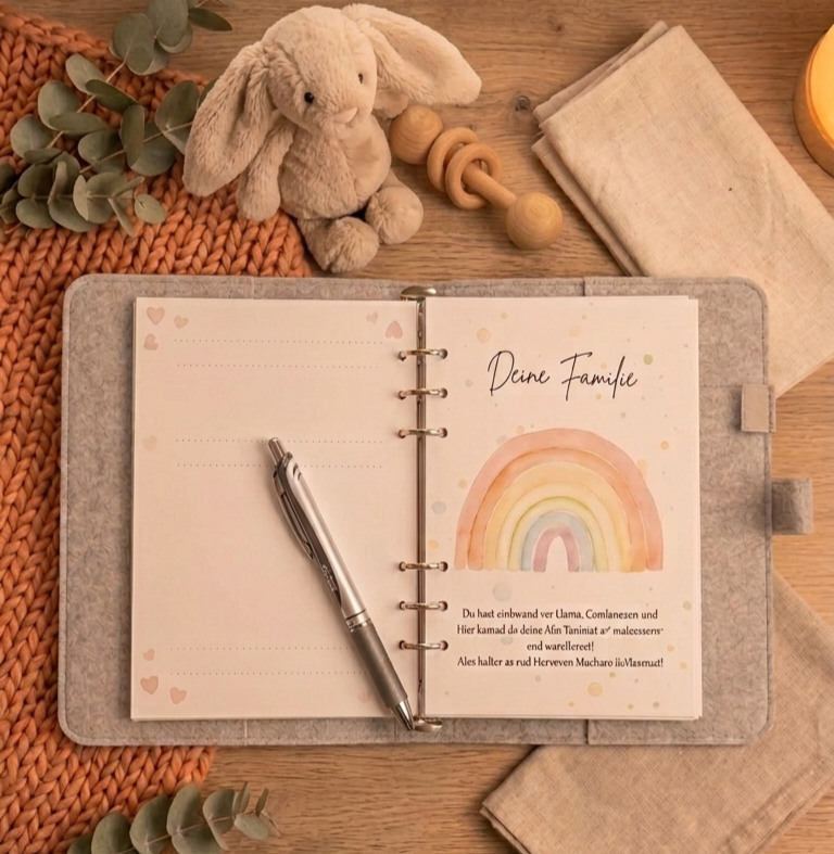 Babybuch - Deine Familie