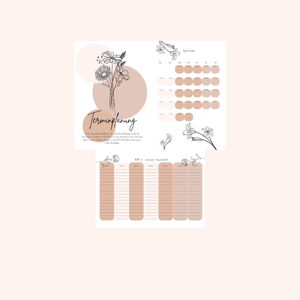 Mental-Load-Planer: dein Helfer für mehr Leichtigkeit