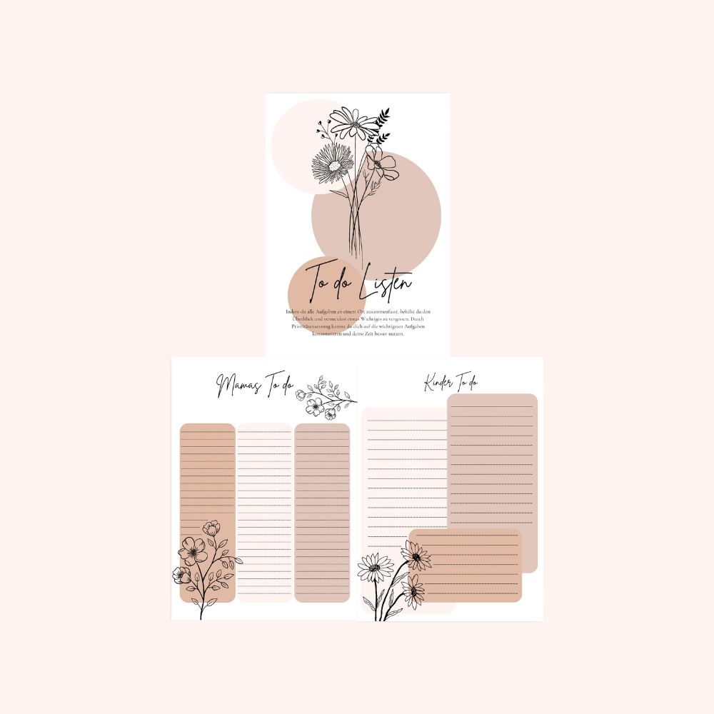 Mental-Load-Planer: dein Helfer für mehr Leichtigkeit