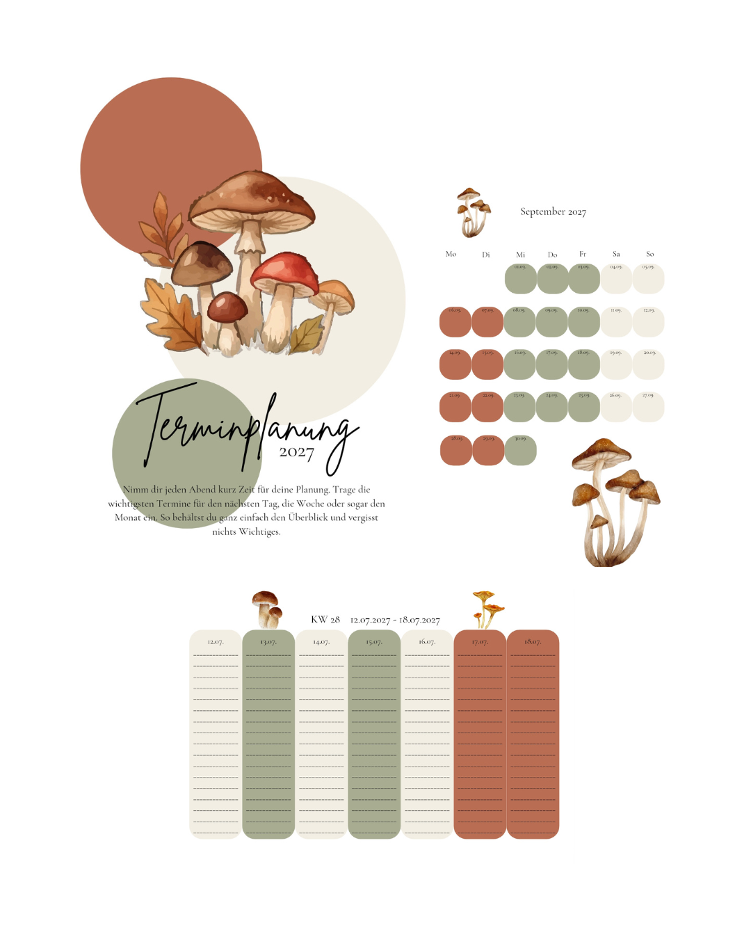 Limited Edition - Herbstzauber Planer