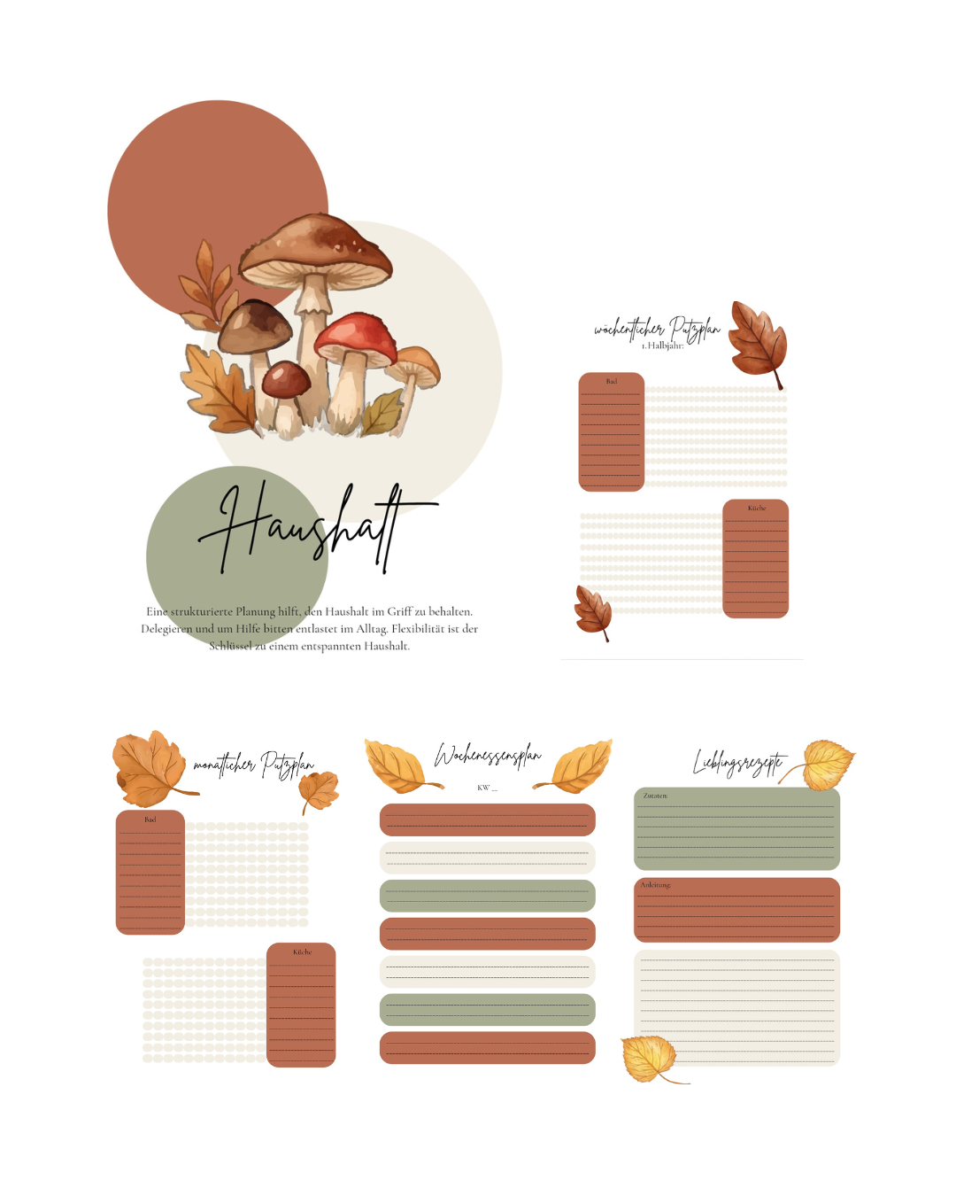 Limited Edition - Herbstzauber Planer