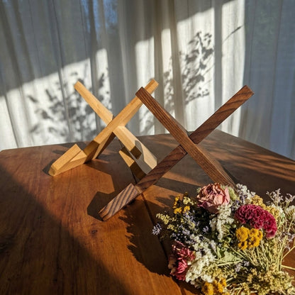 Planer Set mit Holzständer - Termin- oder Haushaltsplaner